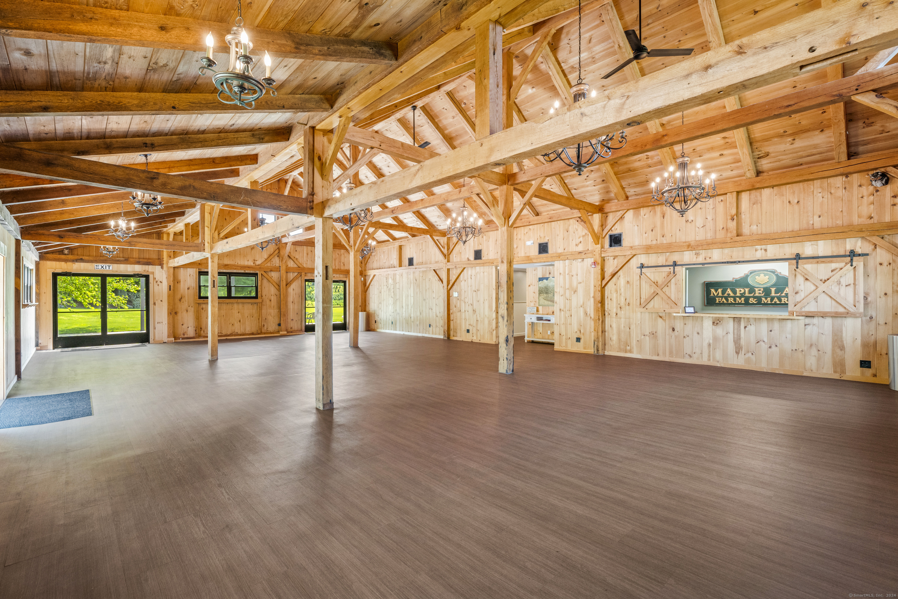 57 Northwest Corner Road Preston, CT 06365 - Photo 34 of 40 a view of a room with wooden floors