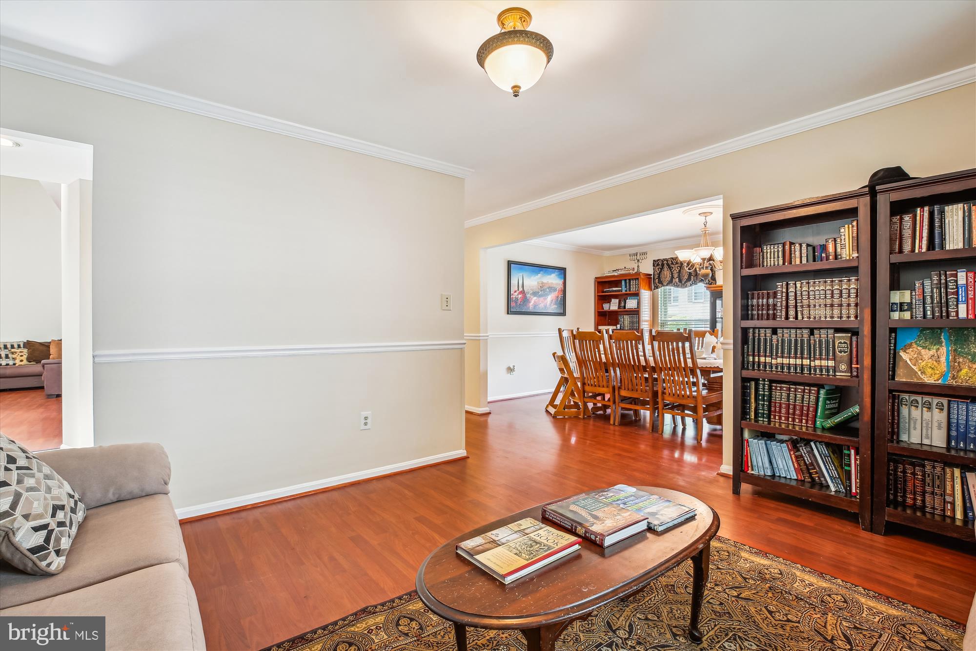 1151 Kersey Road Silver Spring, MD 20902 - Photo 11 of 51 View across living room into dining room.