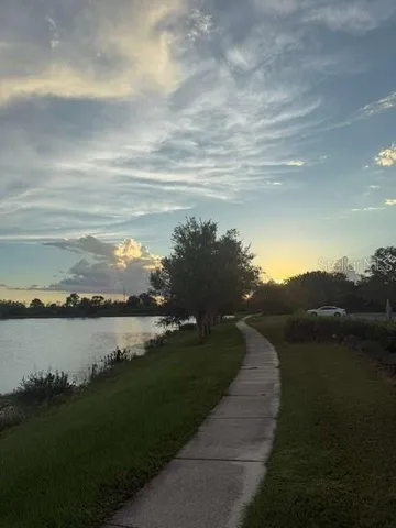 a view of outside space ocean view