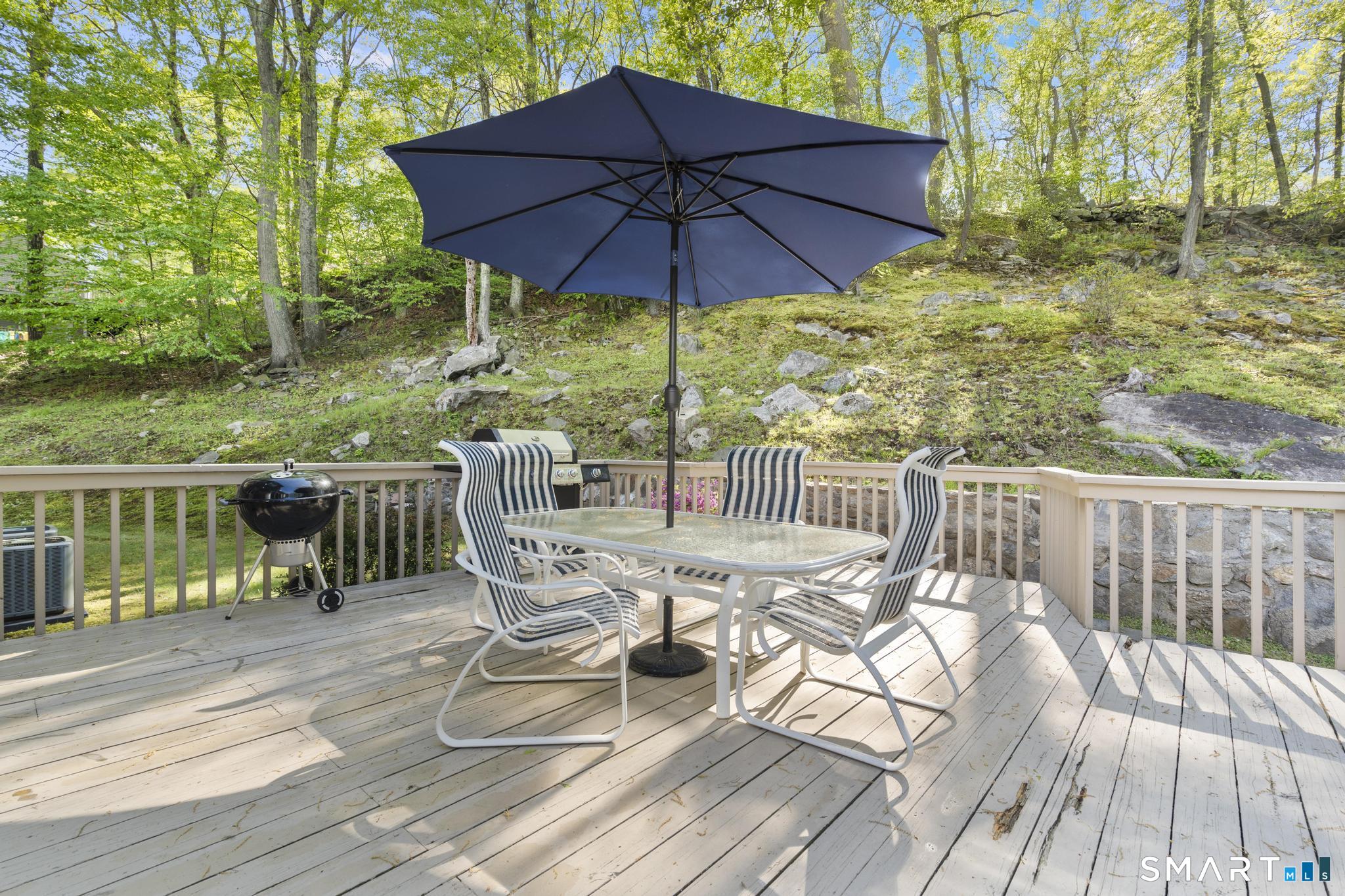 832 Quarter Mile Road Orange, CT 06477 - Photo 7 of 39 a view of deck with furniture and barbeque oven