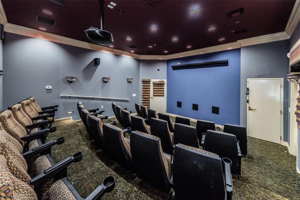 3619 Hatchbend Way Wesley Chapel, FL 33544 - Photo 70 of 86 a media room with lots of chairs and refrigerator