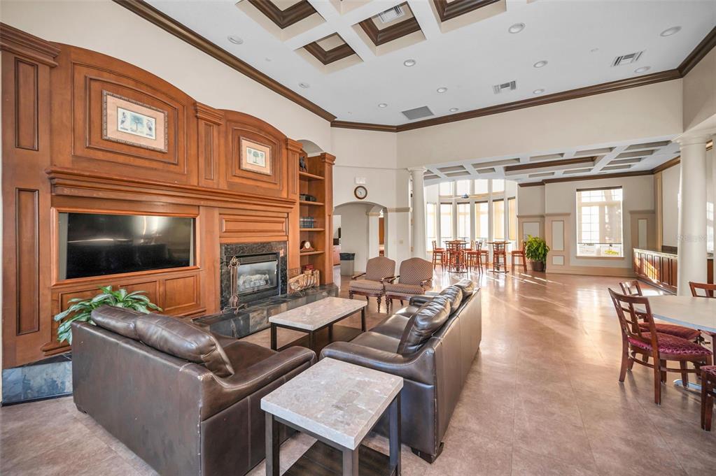 3619 Hatchbend Way Wesley Chapel, FL 33544 - Photo 71 of 86 a living room with furniture and a flat screen tv