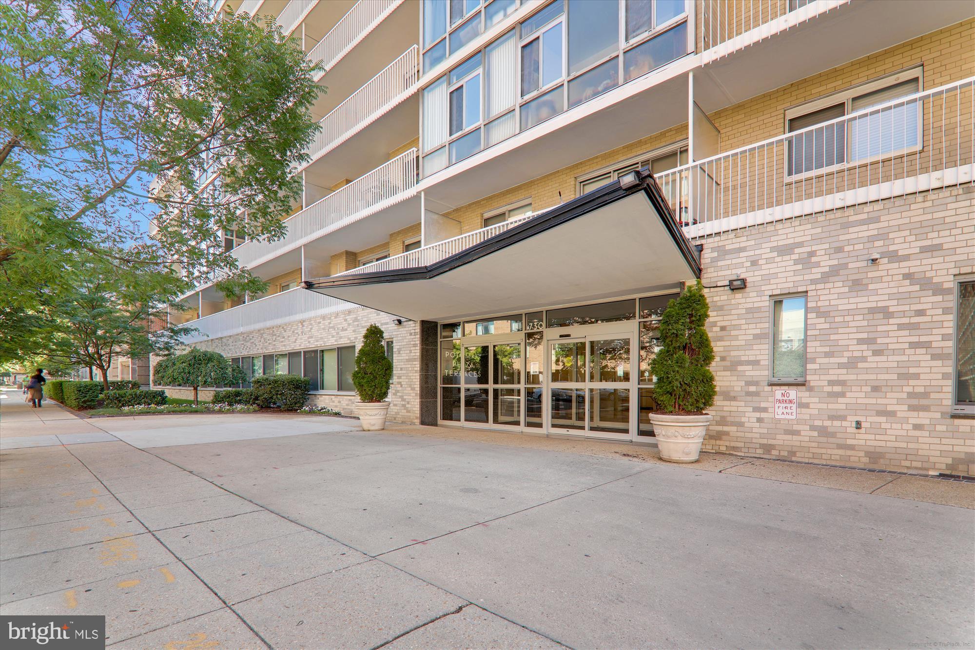 730 24th Street Northwest, Unit 412 Washington, DC 20037 - Photo 20 of 40 Potomac Plaza Terraces Building Entrance