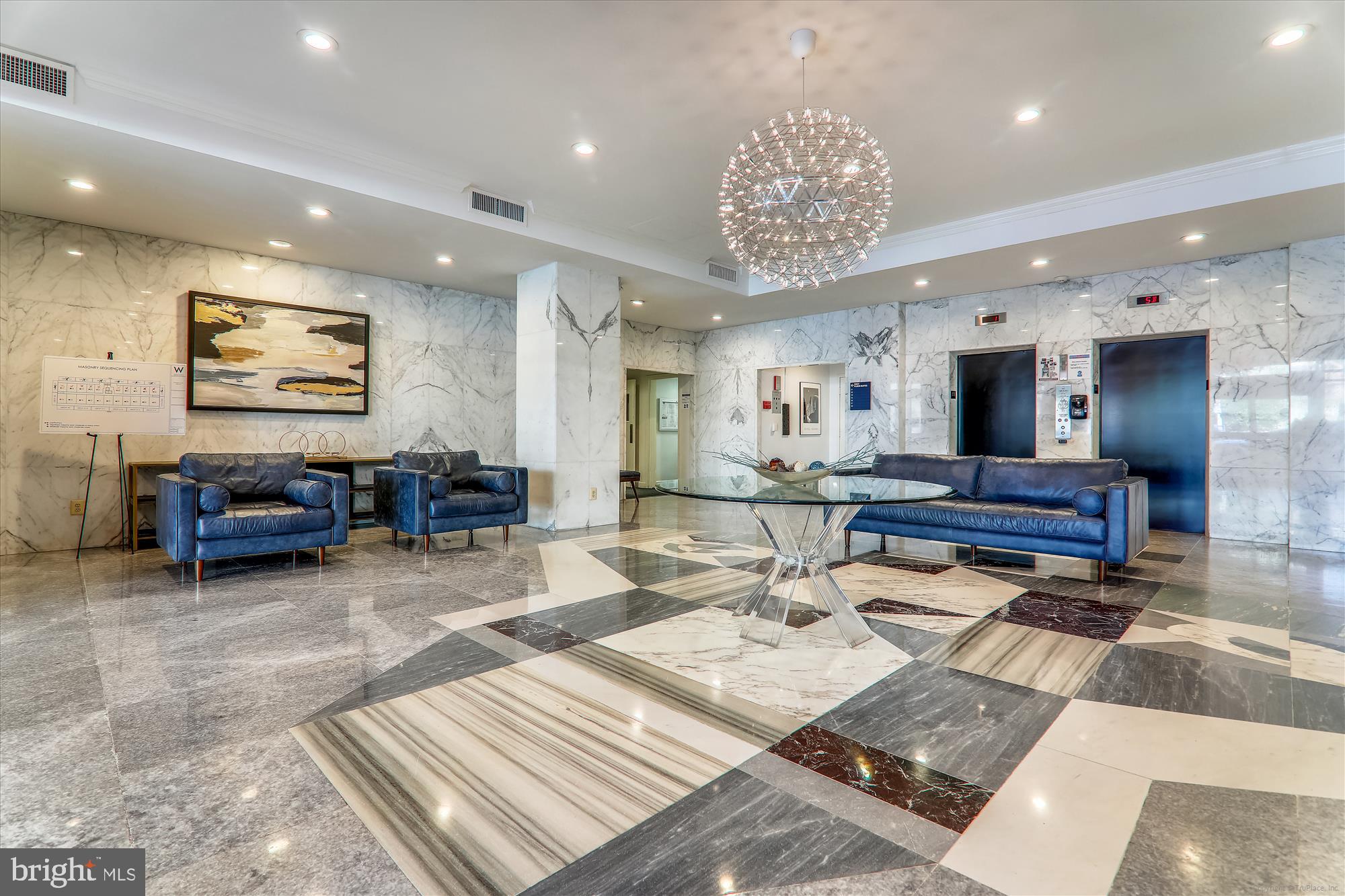 730 24th Street Northwest, Unit 412 Washington, DC 20037 - Photo 22 of 40 Potomac Plaza Terraces Lobby