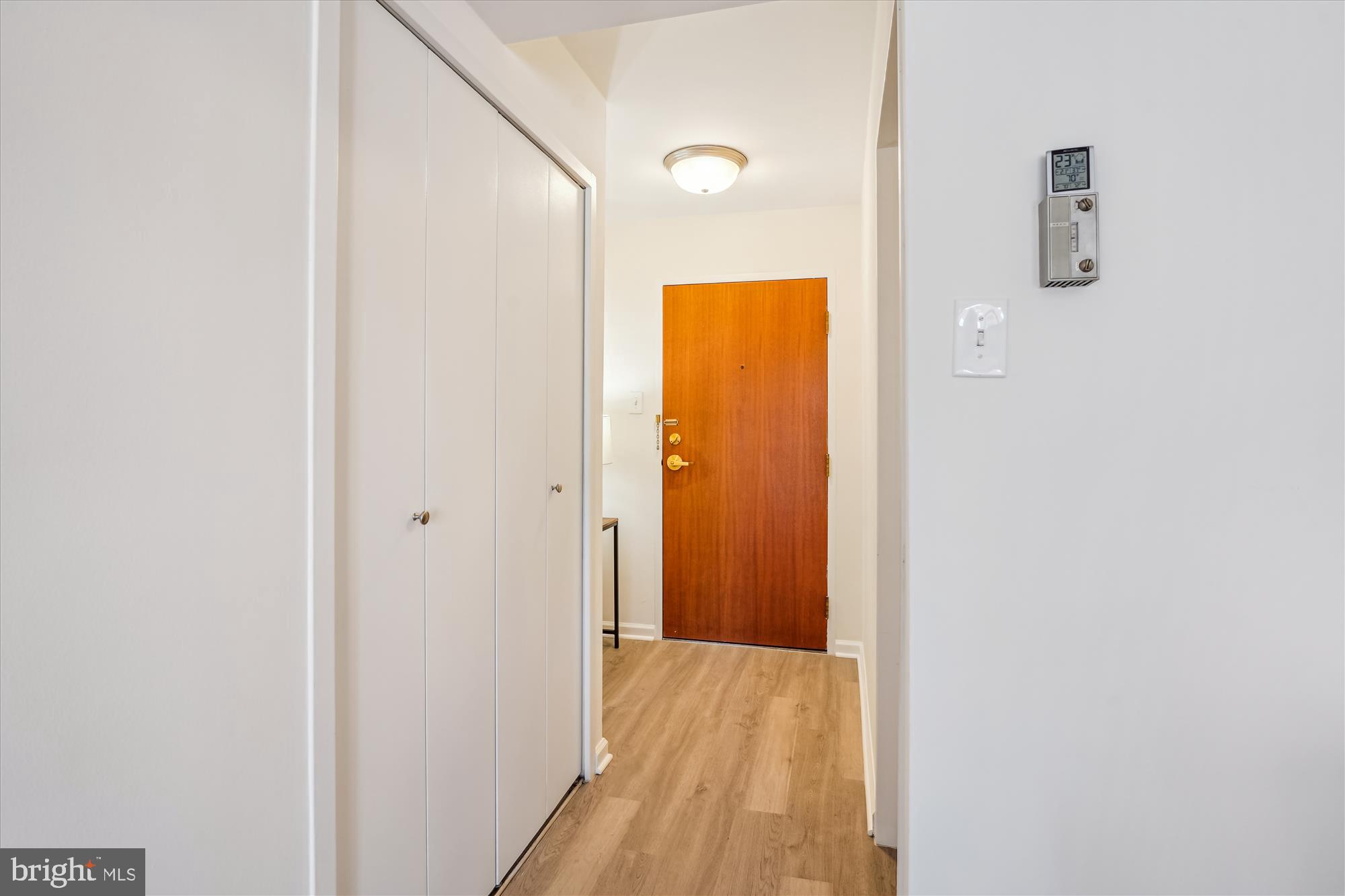 730 24th Street Northwest, Unit 412 Washington, DC 20037 - Photo 4 of 40 Foyer Entry with Coat Closet