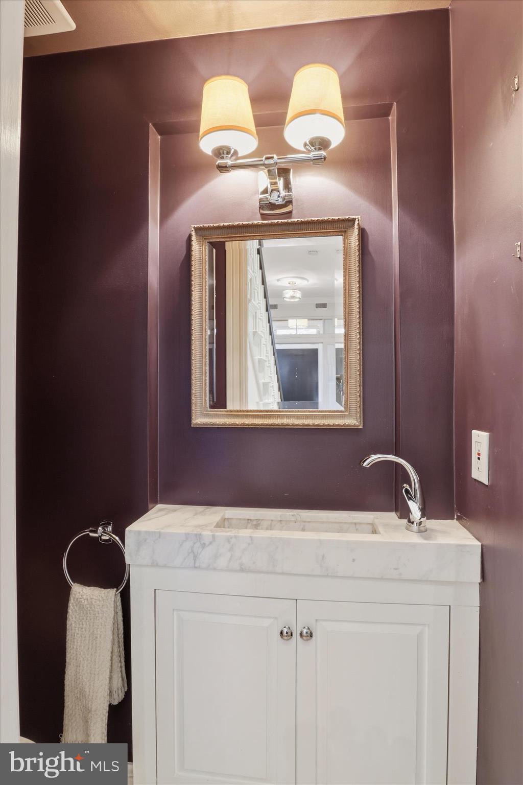 3011 Dumbarton Street Northwest Washington, DC 20007 - Photo 25 of 49 Main Level Powder Room