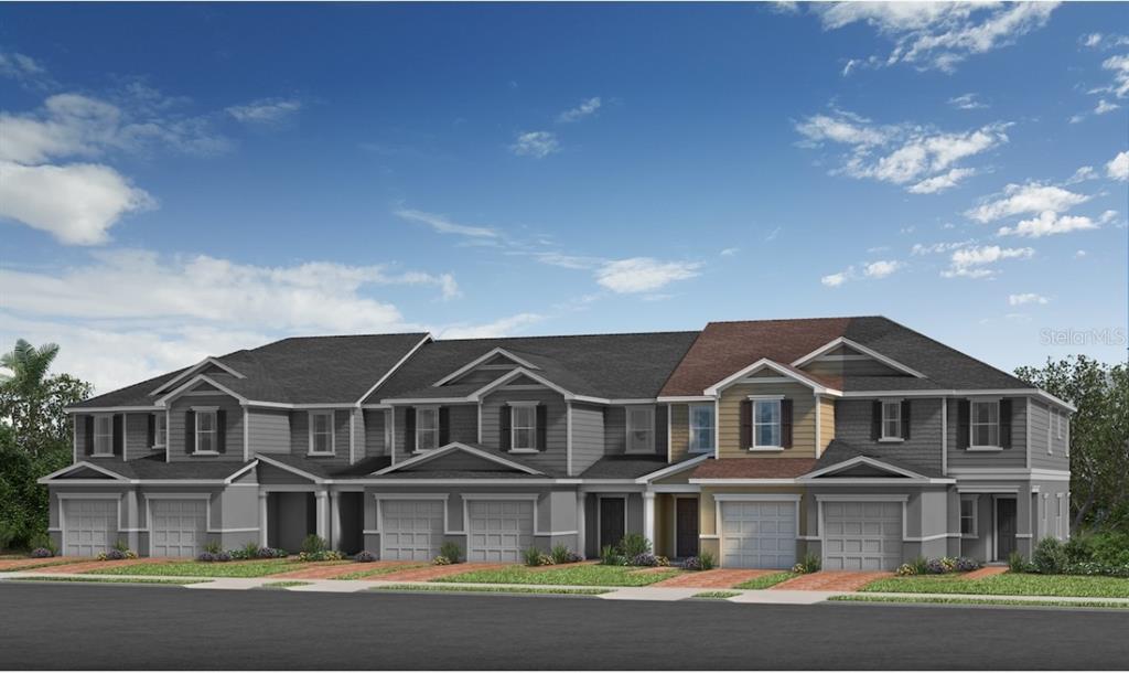 2822 Raindrop Run Street Clermont, FL 34714 - Photo 1 of 1 a front view of a house with a yard