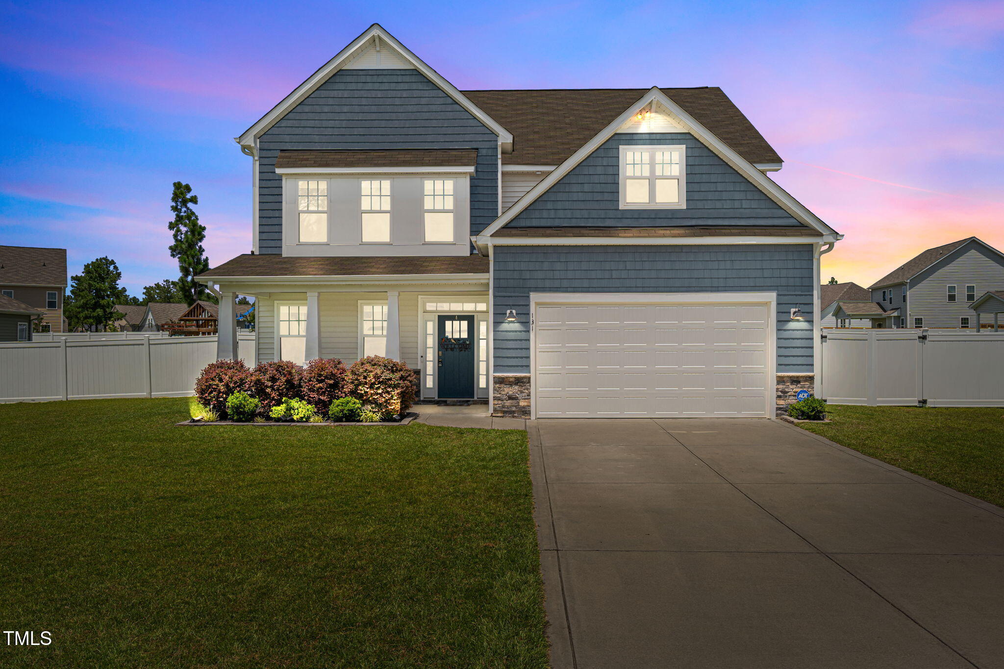 131 Sandy Springs Road Aberdeen, NC 28315 - Photo 4 of 61 Front_Dusk