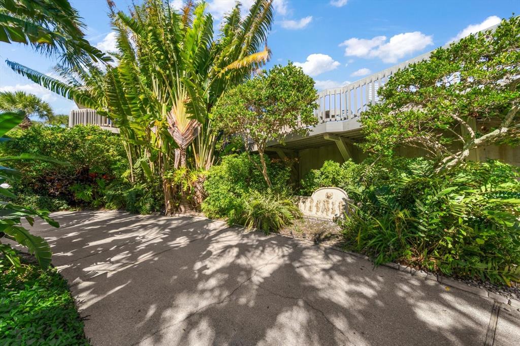 1198 Mandalay Point Road Clearwater, FL 33767 - Photo 12 of 61 a view of yard with green space