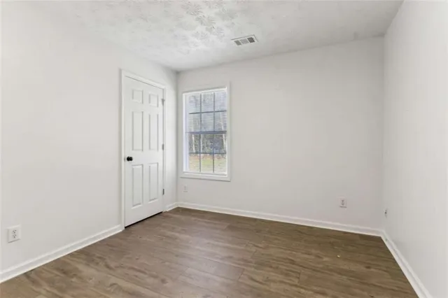 wooden floor in an empty room