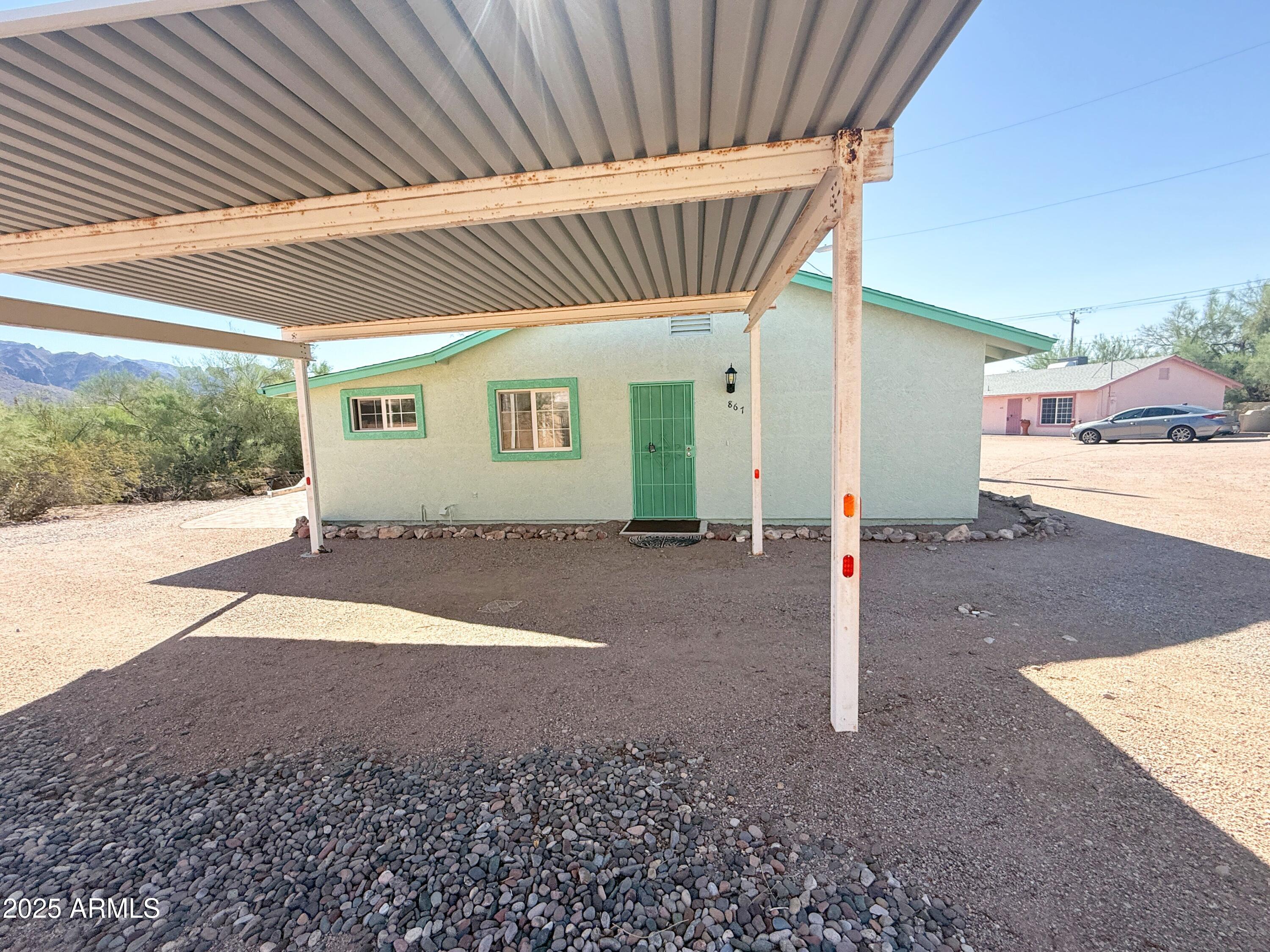 867 North Arroya Road Apache Junction, AZ 85119 - Photo 2 of 19 a view of a backyard