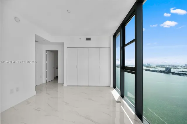 a view of a bathroom with a shower