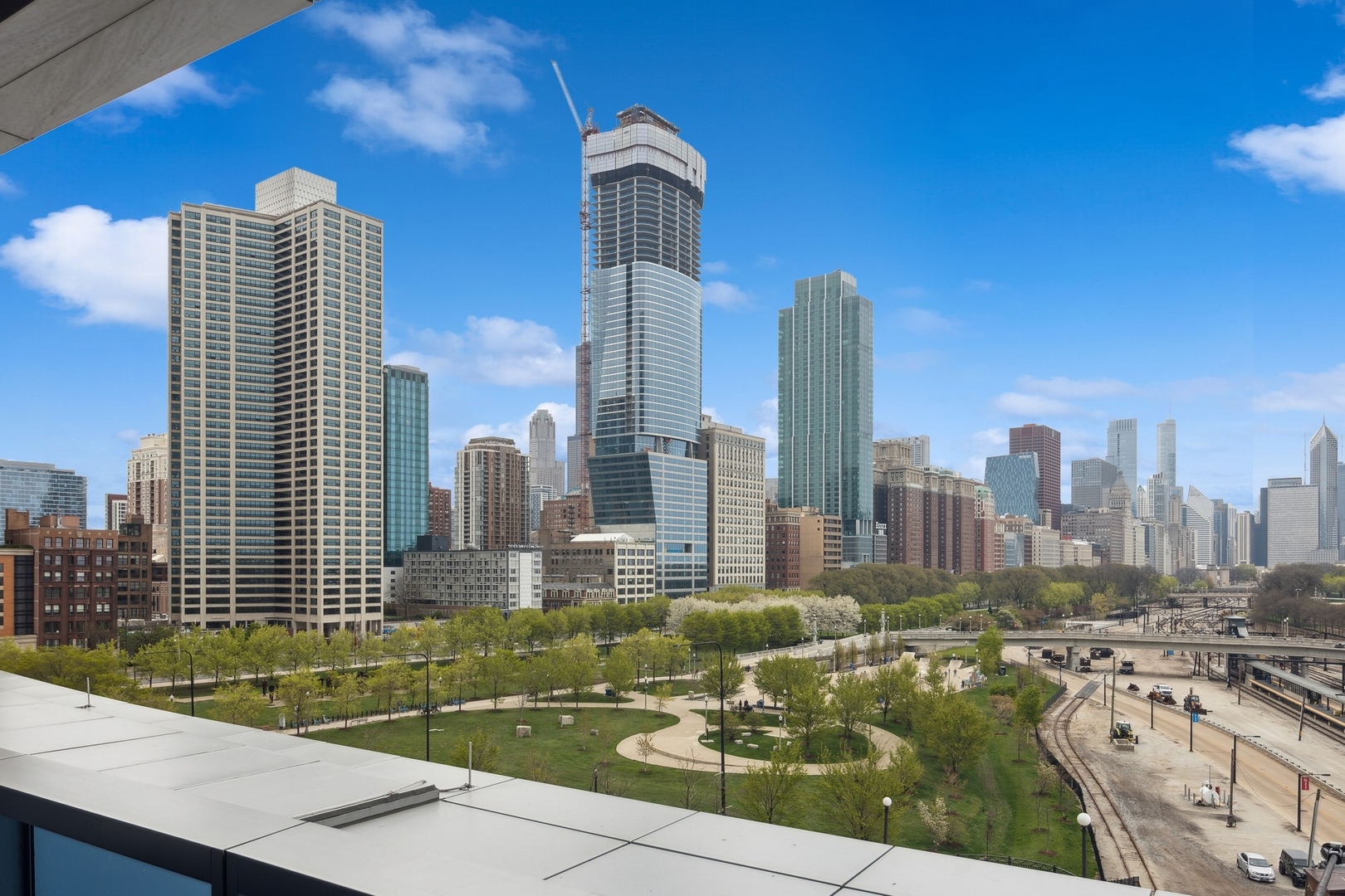 1211 South Prairie Avenue, Unit 606 Chicago, IL 60605 - Photo 35 of 44 a view of a city with tall buildings