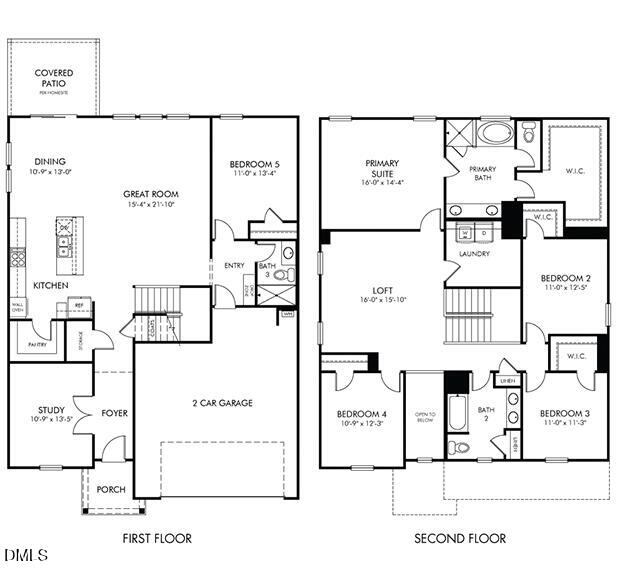 3500 Telluride Trail Raleigh, NC 27616 - Photo 45 of 45 Floorplan