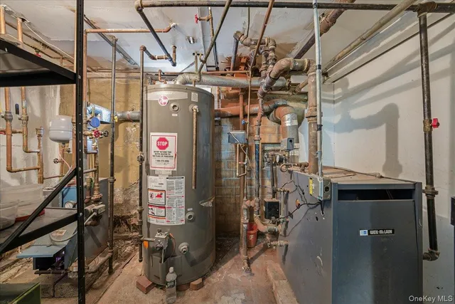 a view of a storage room