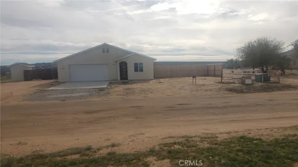 a backyard of a house