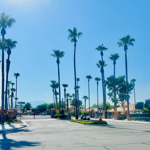 a view of a city with tall buildings