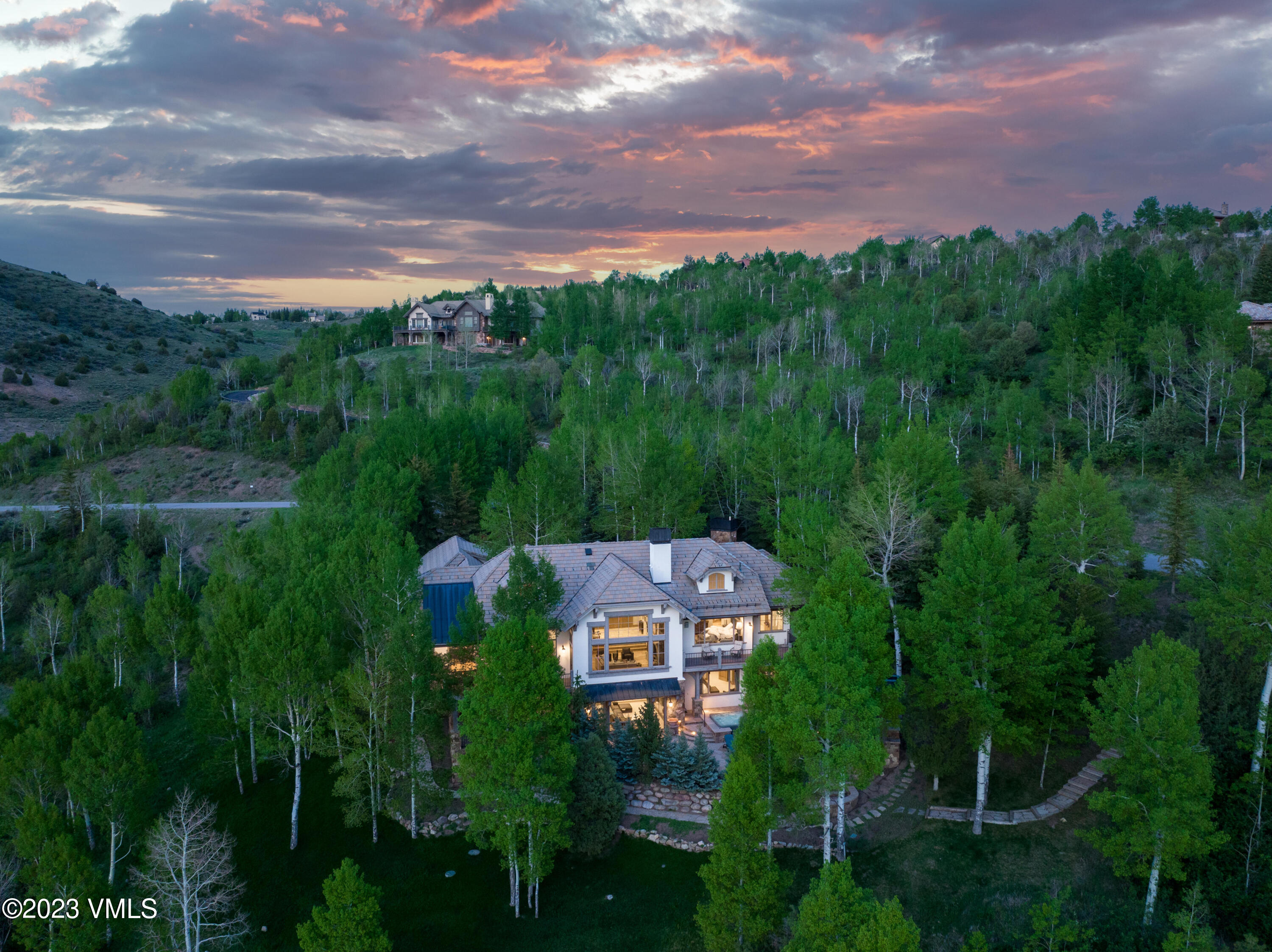 285 Little Andorra Road Edwards, CO 81632 - Photo 24 of 30 285_little_andorra_aerial_summer_b