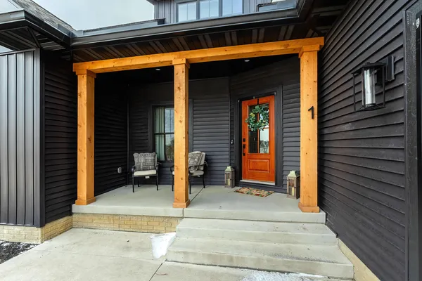 a view of entrance gate of the house