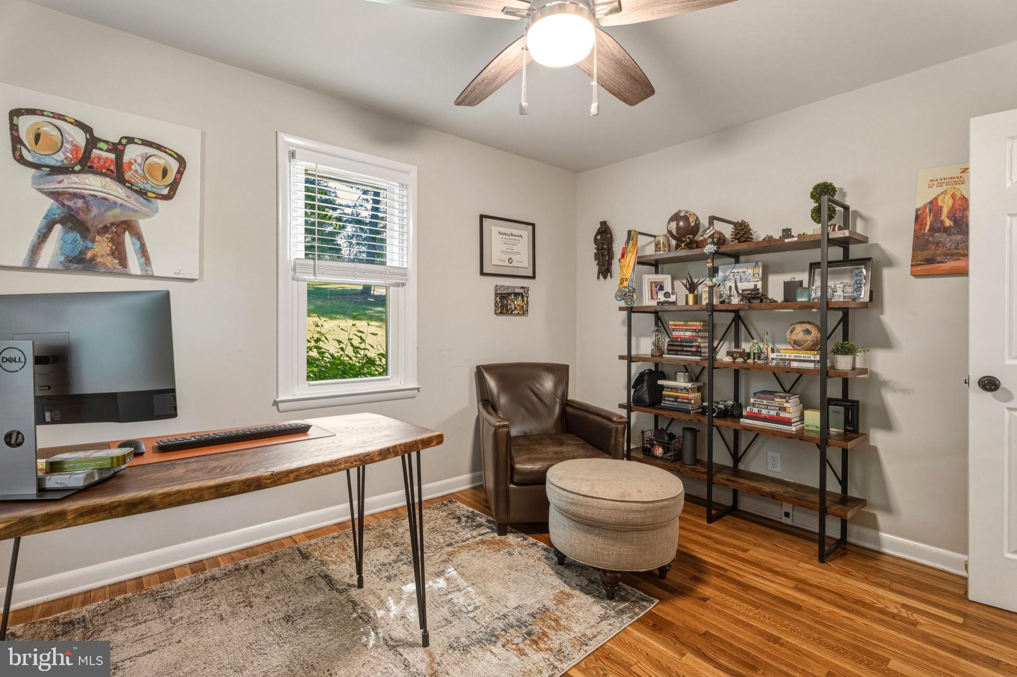 1102 Greenway Road Cockeysville, MD 21030 - Photo 19 of 47 Charming workspace with natural light.