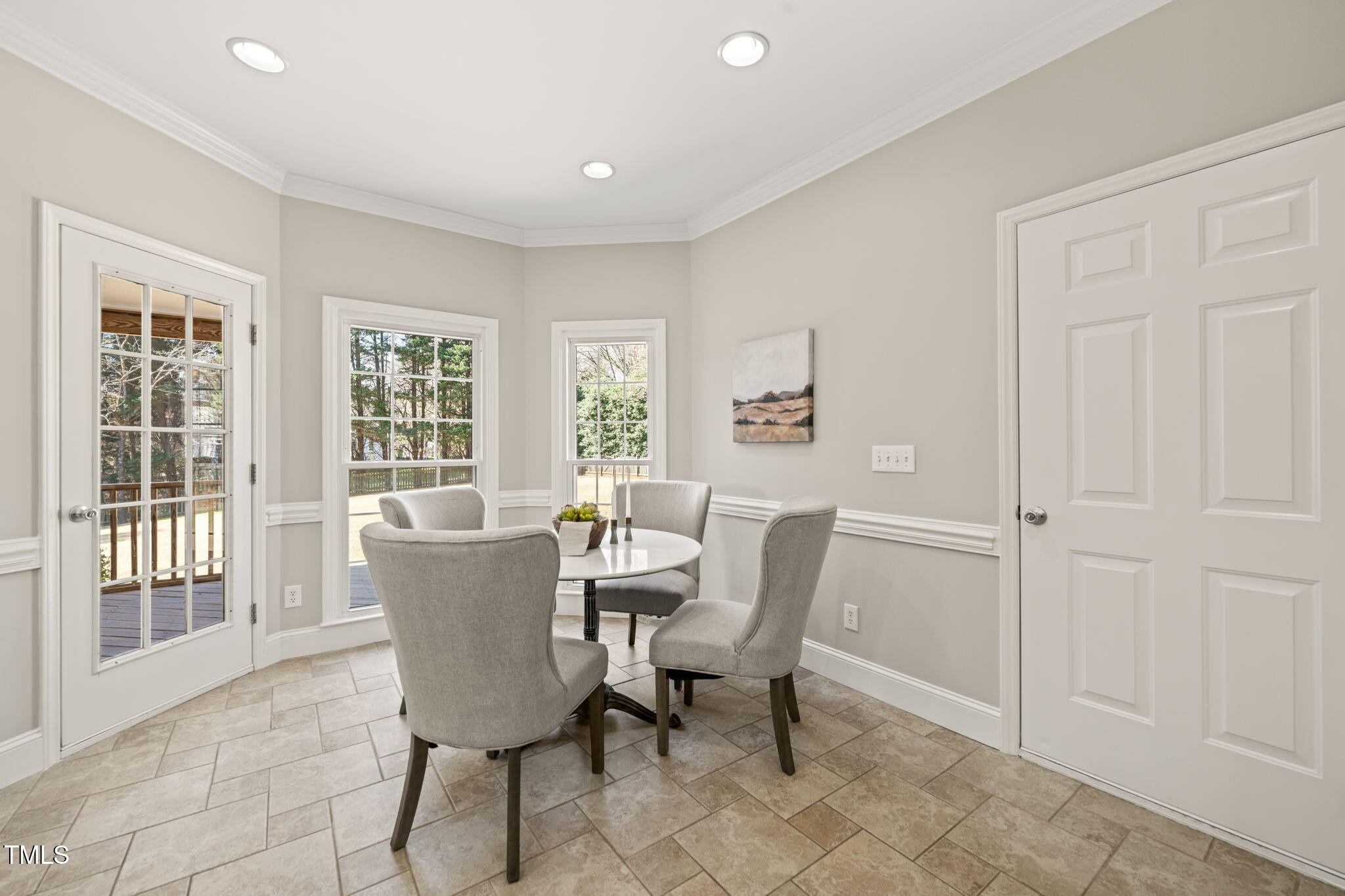 1708 Turtle Ridge Way Raleigh, NC 27614 - Photo 26 of 51 a dining room with furniture and window