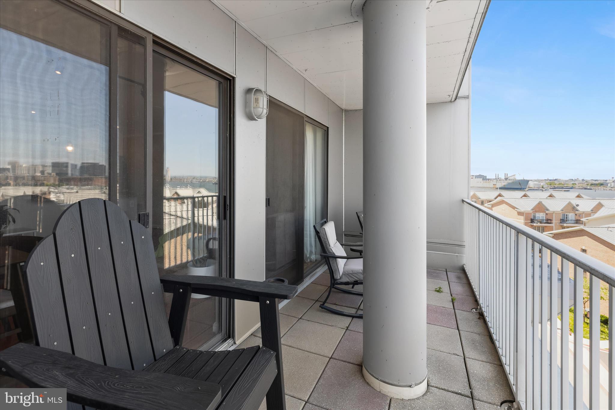 2702 Lighthouse Point East, Unit 516 Baltimore, MD 21224 - Photo 27 of 47 Balcony