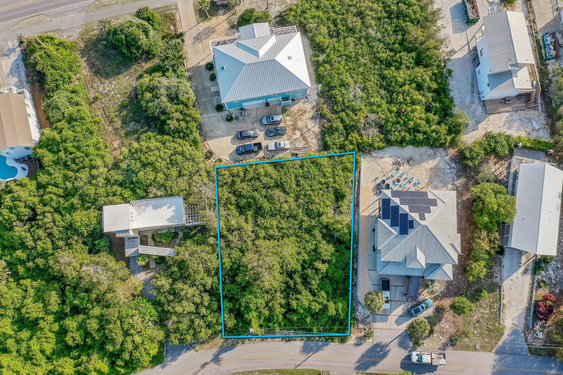 25 A Baird Road Santa Rosa Beach, FL 32459 - Photo 4 of 12 an aerial view of a house
