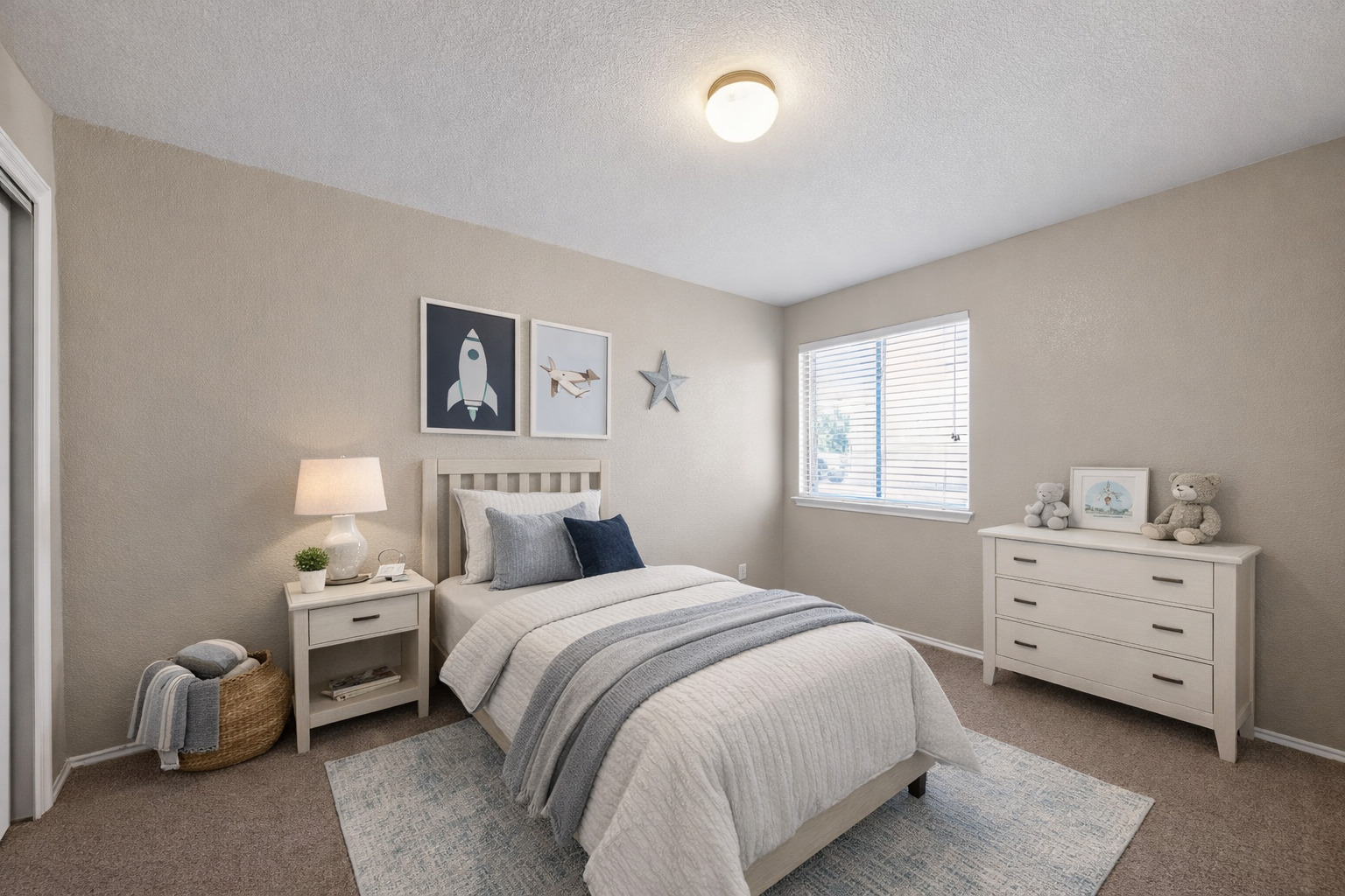 1007 Gentry Drive Leander, TX 78641 - Photo 29 of 35 a bedroom with a bed and a closet