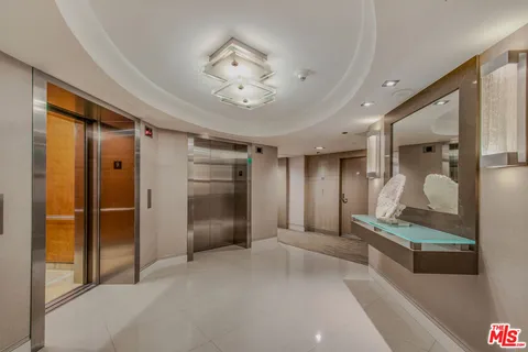 a swimming pool with a rug