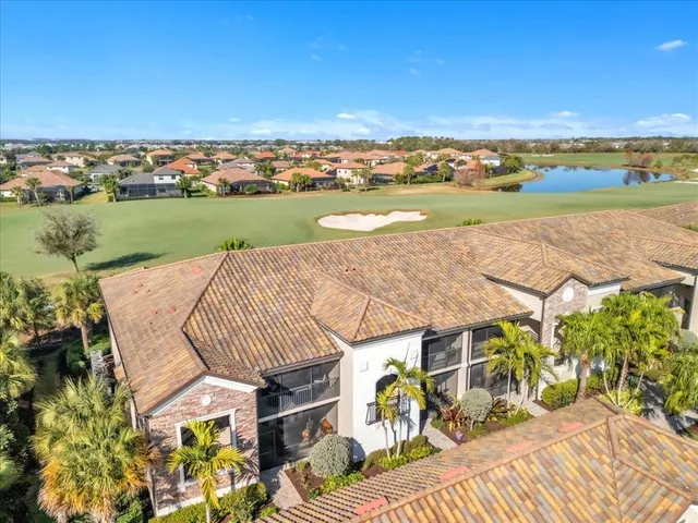 a view of a city and an ocean view