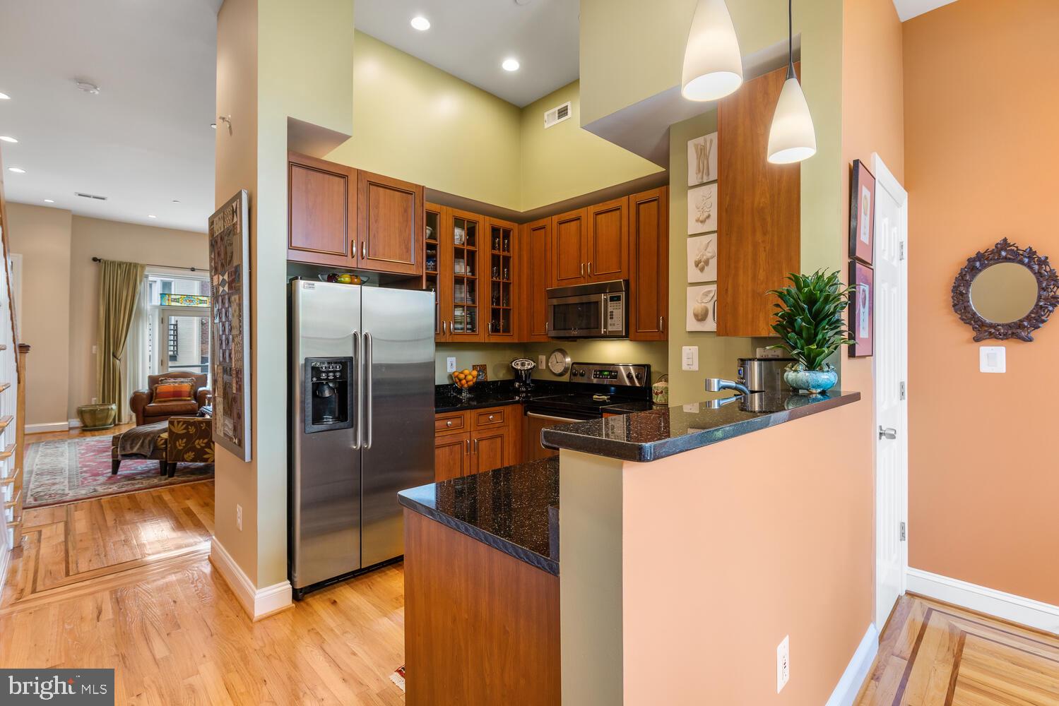 1328 Park Road Northwest, Unit D Washington, DC 20010 - Photo 16 of 53 Open kitchen - SS appliances and granite counters!