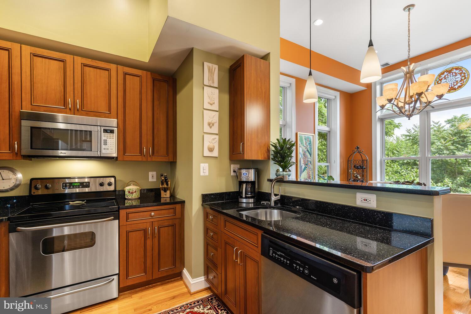 1328 Park Road Northwest, Unit D Washington, DC 20010 - Photo 18 of 53 Open kitchen - SS appliances and granite counters!