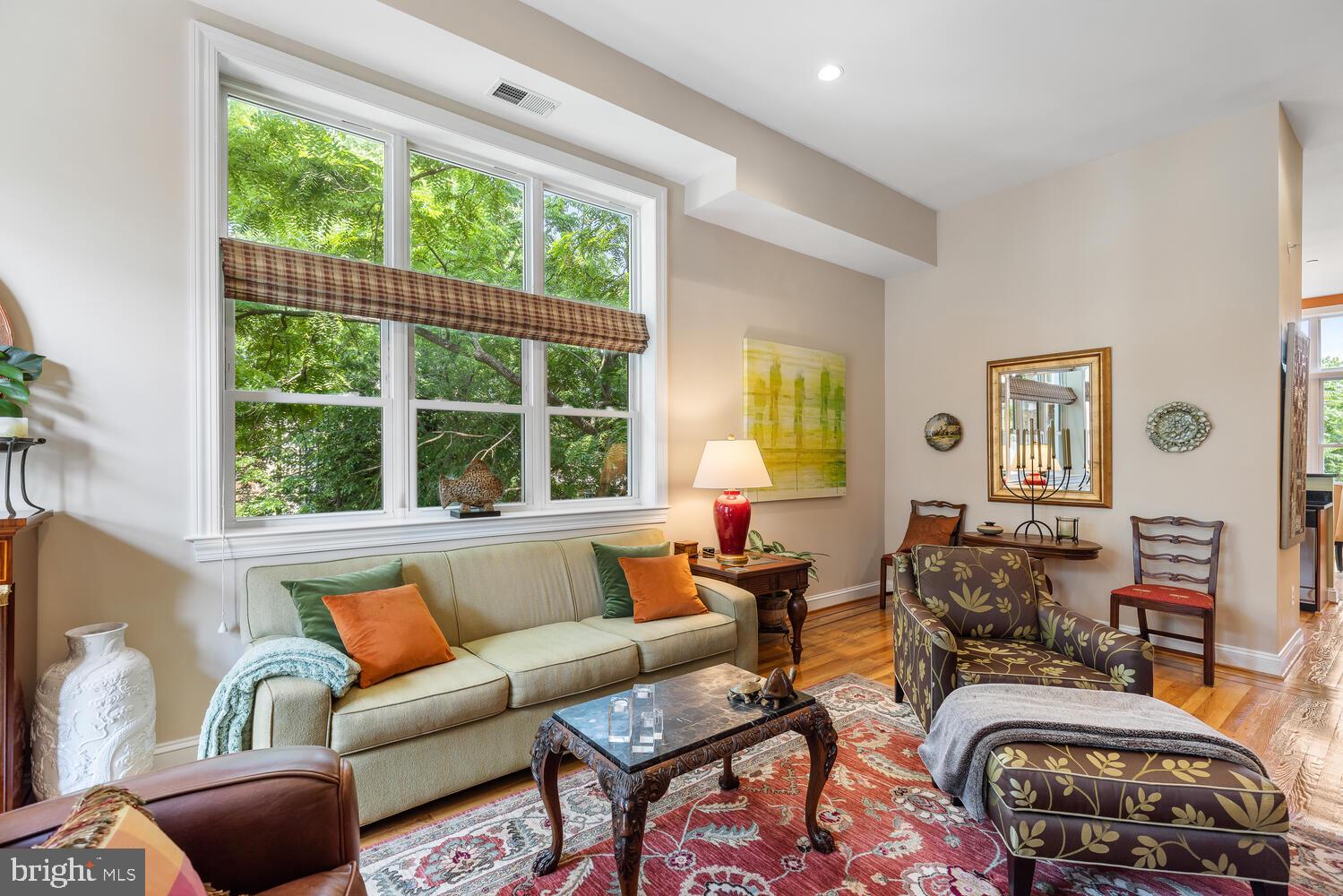1328 Park Road Northwest, Unit D Washington, DC 20010 - Photo 25 of 53 Living room w 12ft ceilings + beautiful hardwood