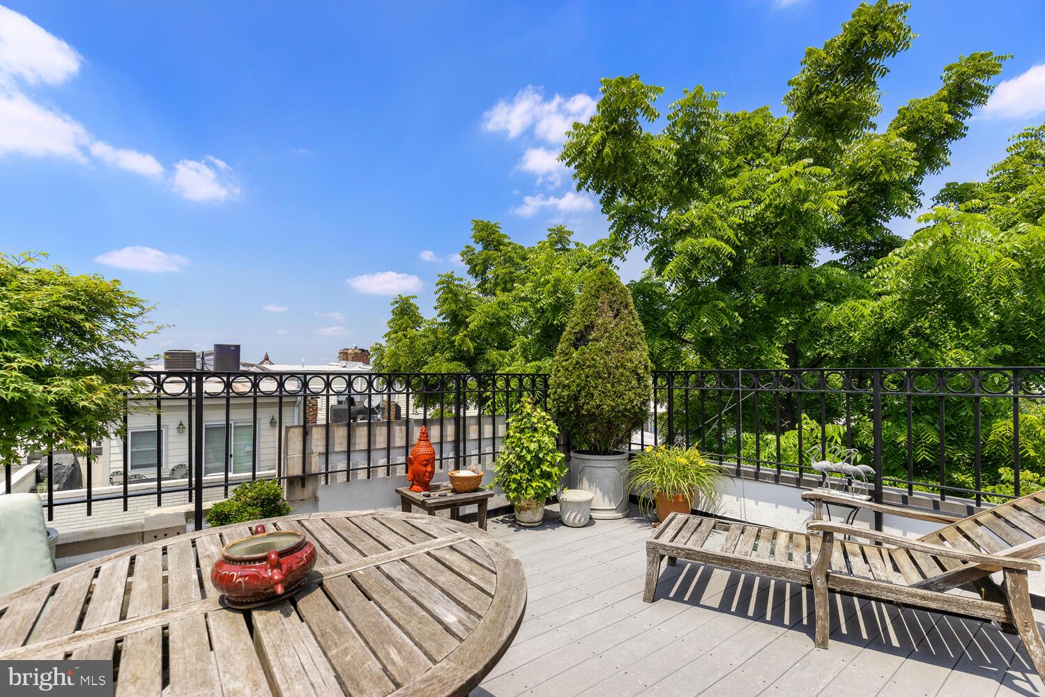 1328 Park Road Northwest, Unit D Washington, DC 20010 - Photo 46 of 53 Spacious private rooftop with panoramic city views