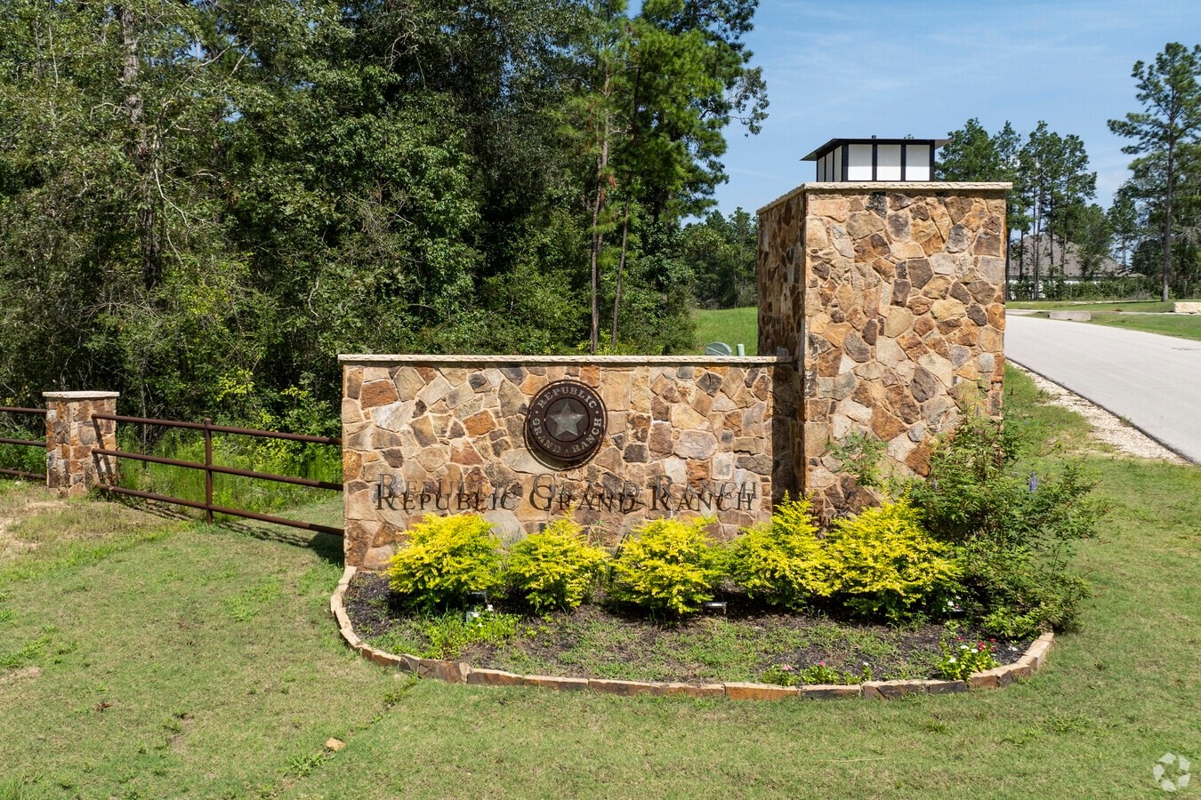 15999 Forest Mill Road Willis, TX 77378 - Photo 2 of 3 a view of a wooden fence
