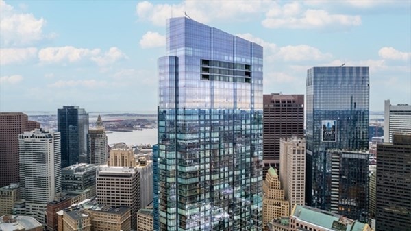 1 Franklin Street, Unit 5204 Boston, MA 02110 - Photo 39 of 40 a city view with tall buildings