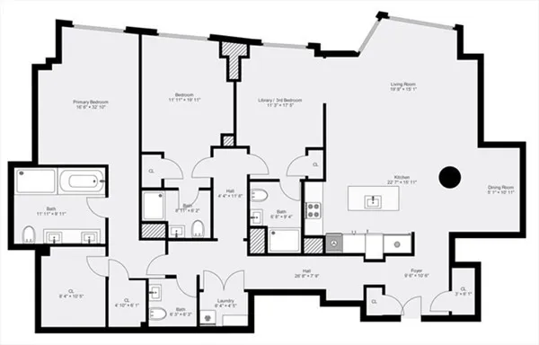 a picture of a bathroom with a bathtub and shower