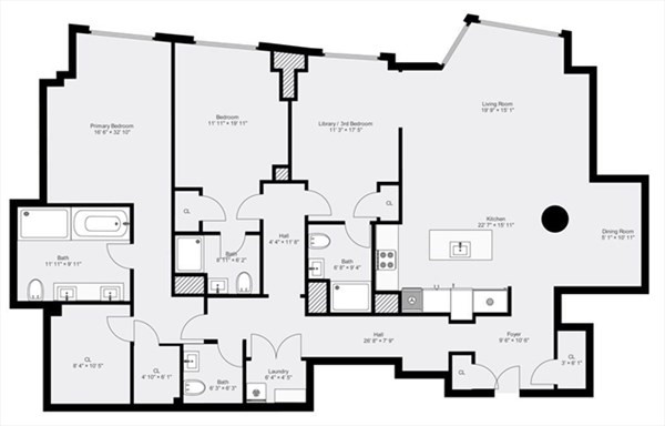 1 Franklin Street, Unit 5204 Boston, MA 02110 - Photo 40 of 40 a picture of a bathroom with a bathtub and shower