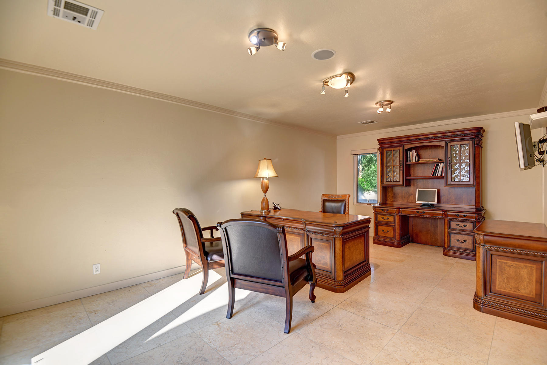 4 Boothill Circle Rancho Mirage, CA 92270 - Photo 50 of 55 a view of a workspace with furniture