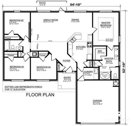 16680 Tyson Drive Foley, AL 36535 - Photo 2 of 16 4/2 split plan,