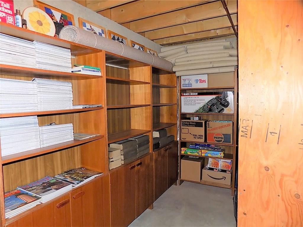 193 Johnson Cove Road Roque Bluffs, ME 04654 - Photo 23 of 35 The basement is dry with plenty of...