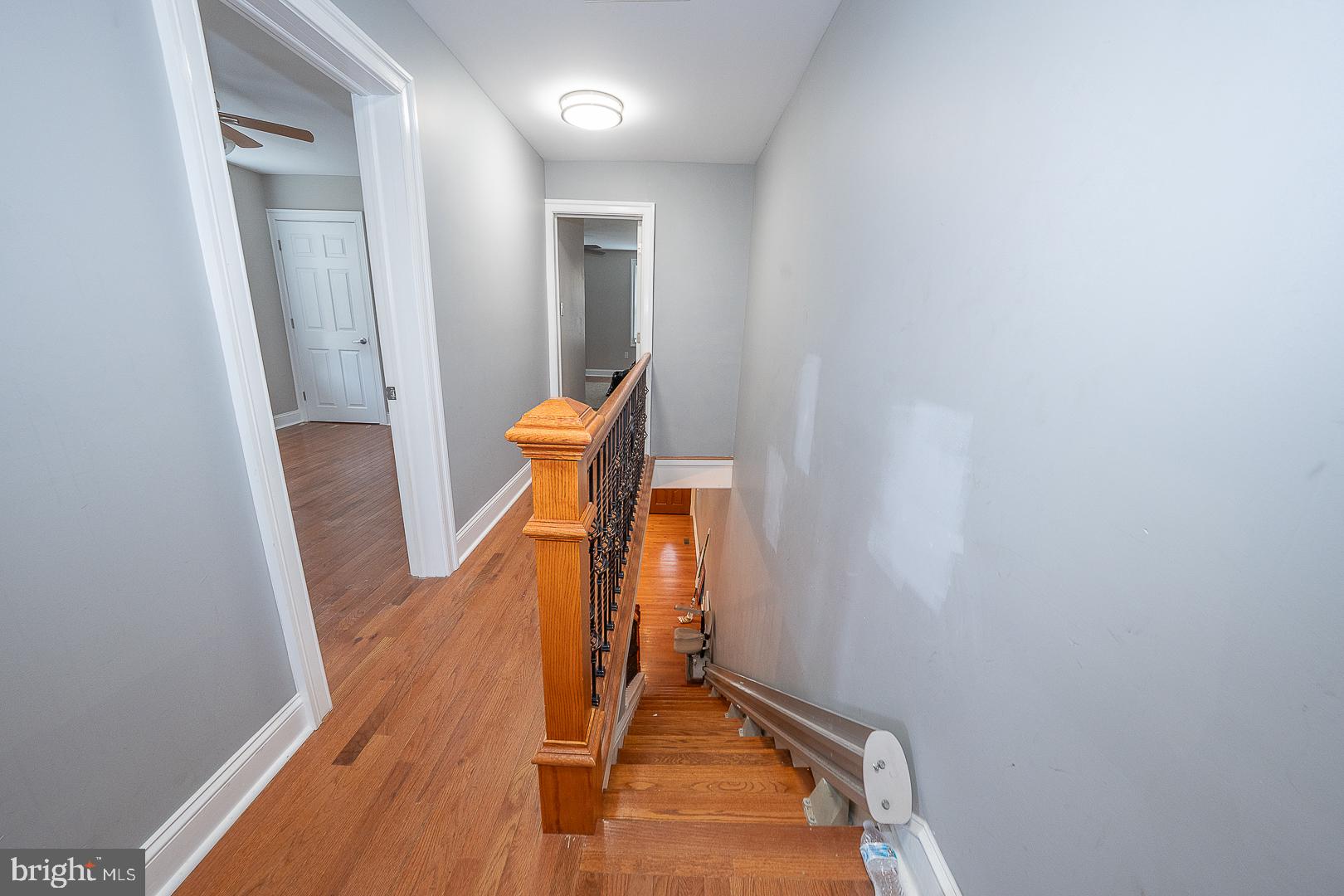 216 Ridley Avenue Sharon Hill, PA 19079 - Photo 12 of 29 Inviting staircase with warm wood accents.