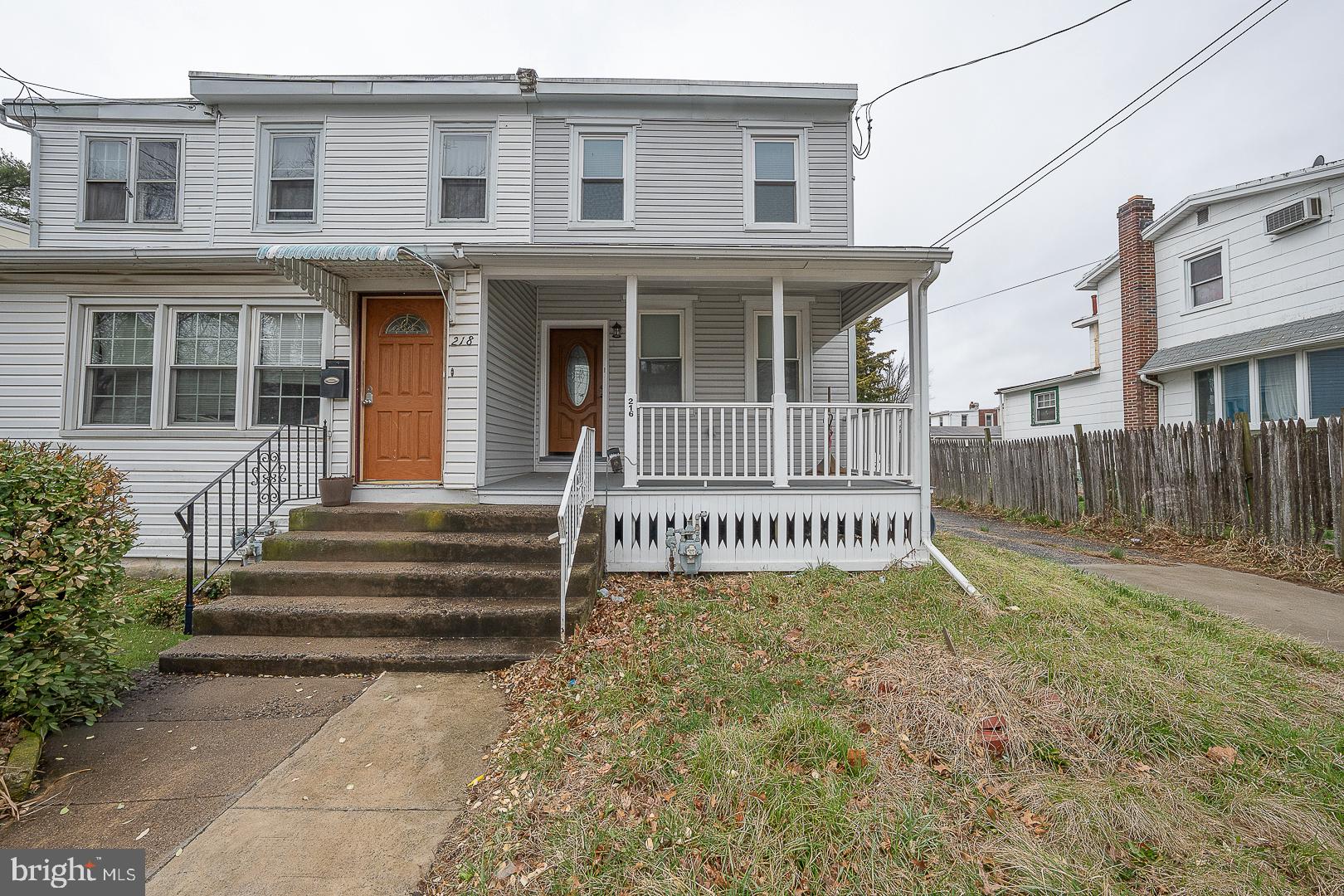 216 Ridley Avenue Sharon Hill, PA 19079 - Photo 2 of 29 Charming duplex with inviting porch.