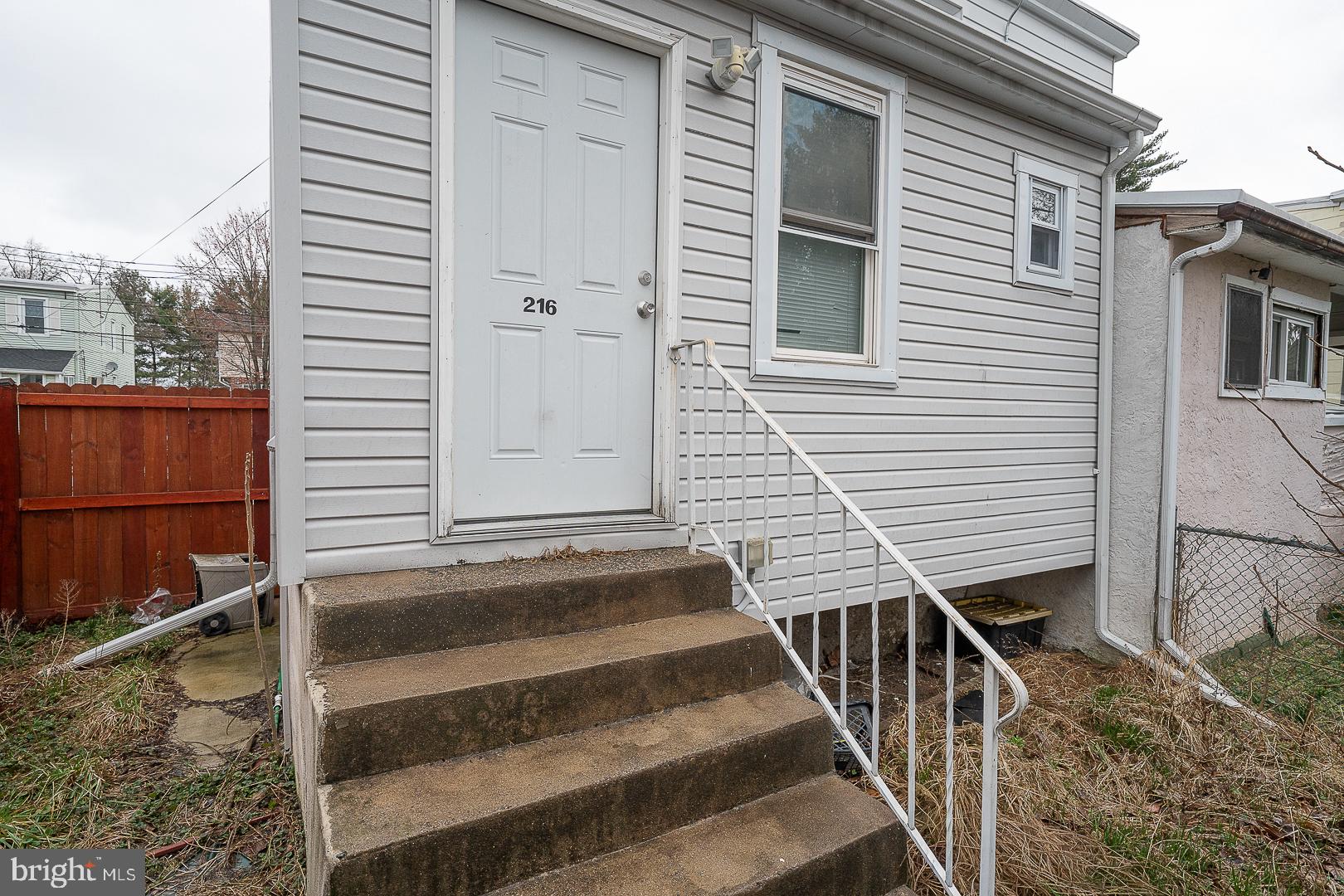 216 Ridley Avenue Sharon Hill, PA 19079 - Photo 22 of 29 Charming entryway with inviting steps.