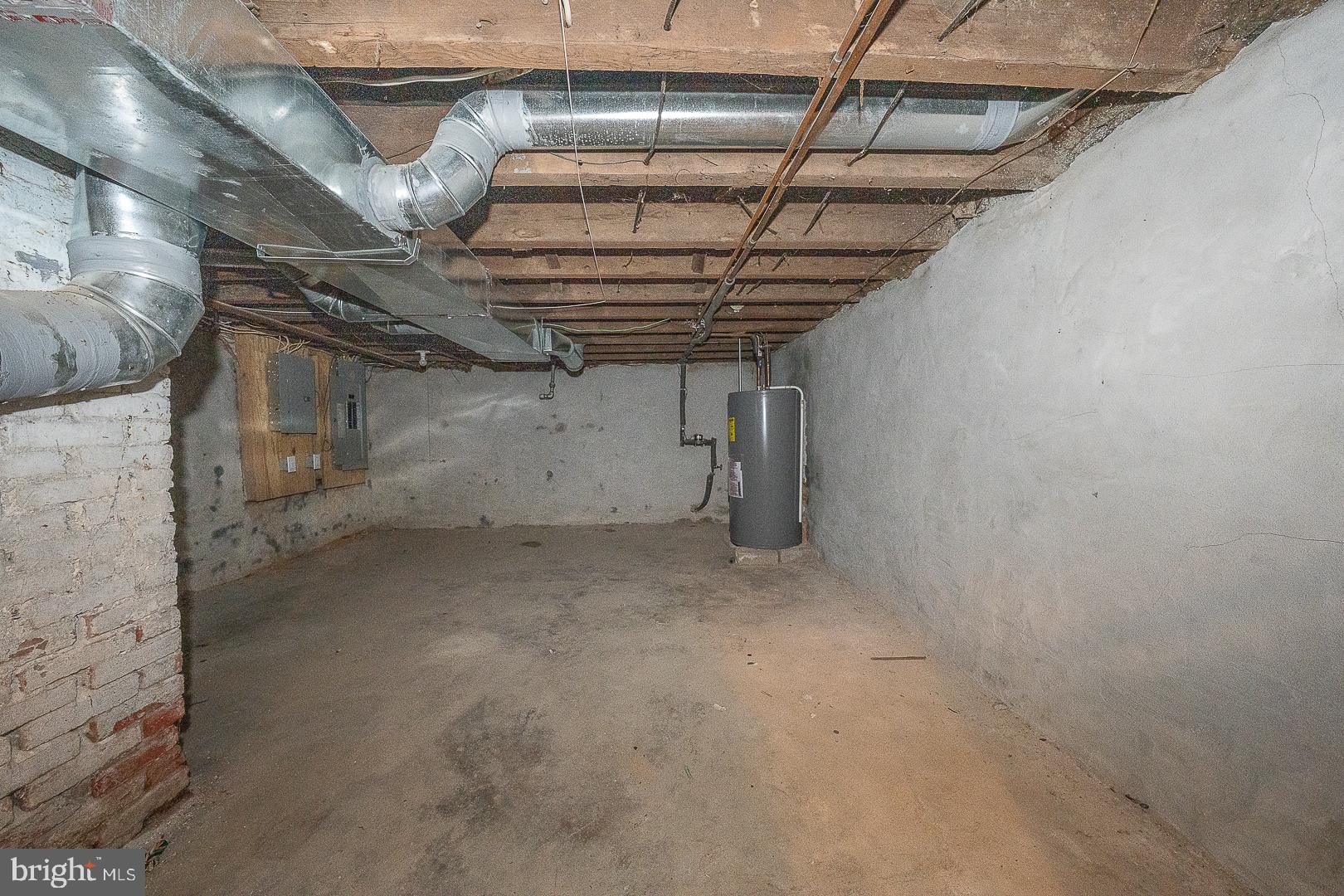 216 Ridley Avenue Sharon Hill, PA 19079 - Photo 27 of 29 Spacious, unfinished basement area.