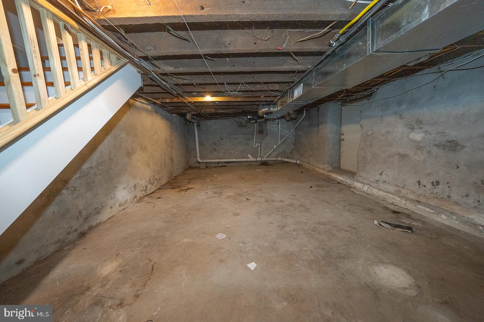 216 Ridley Avenue Sharon Hill, PA 19079 - Photo 29 of 29 Spacious unfinished basement awaits ideas.