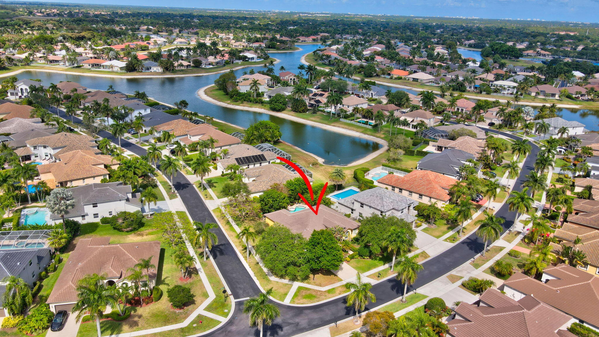 21504 Halstead Drive Boca Raton, FL 33428 - Photo 49 of 49 Aerial