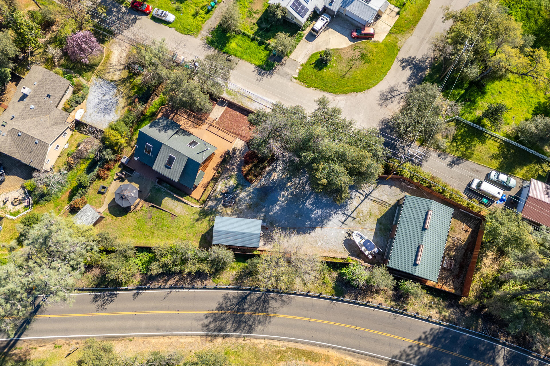 18376 Utility Avenue Anderson, CA 96007 - Photo 28 of 44 an aerial view of a house with swimming pool