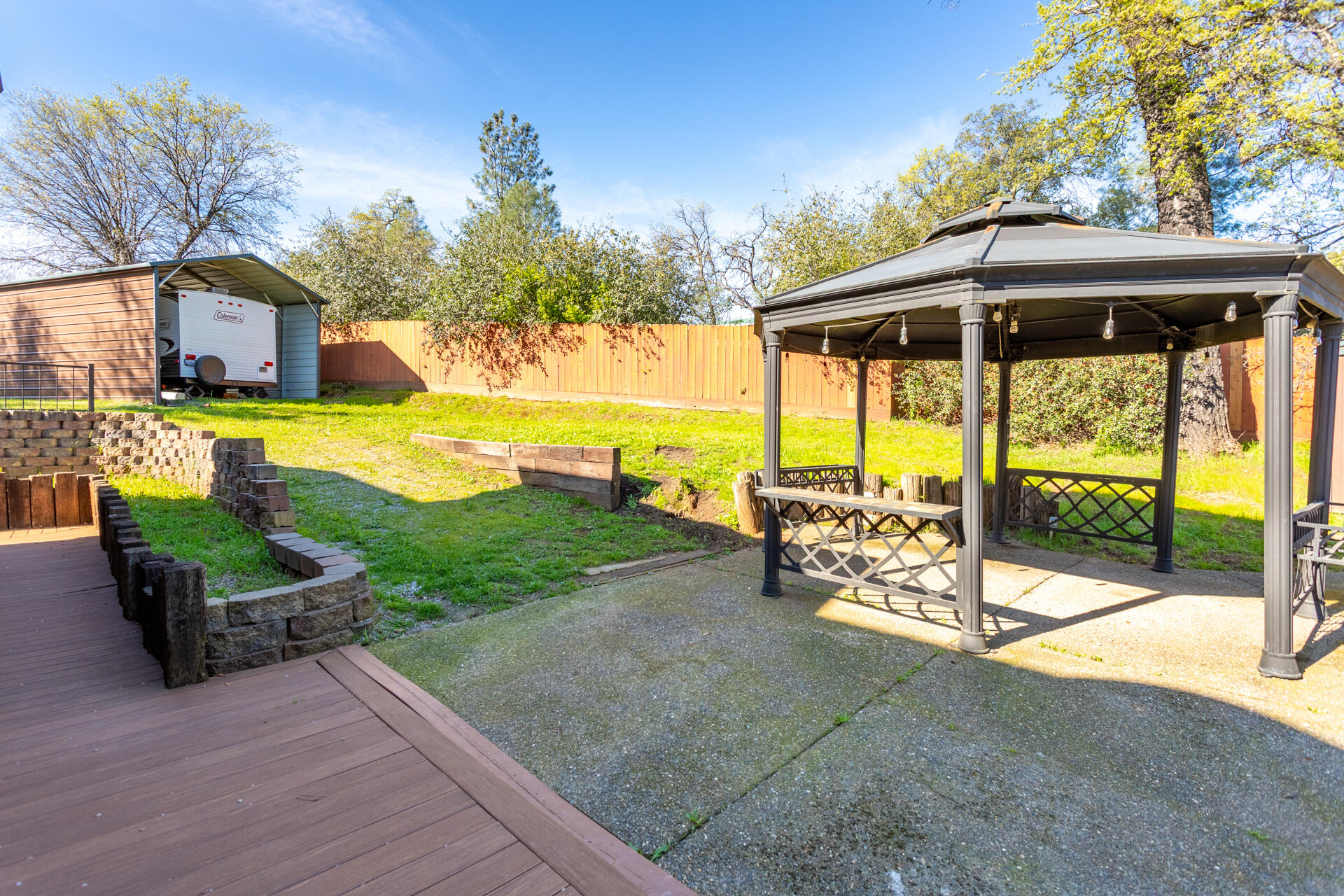 18376 Utility Avenue Anderson, CA 96007 - Photo 30 of 44 a view of a swimming pool with a patio and a yard