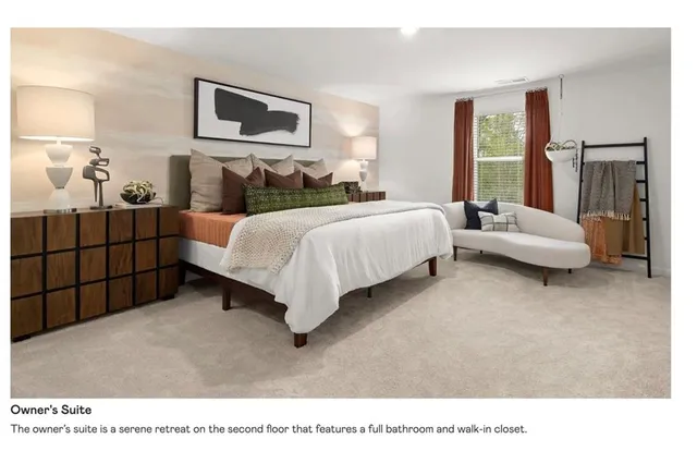 a bedroom with a bed and glass window